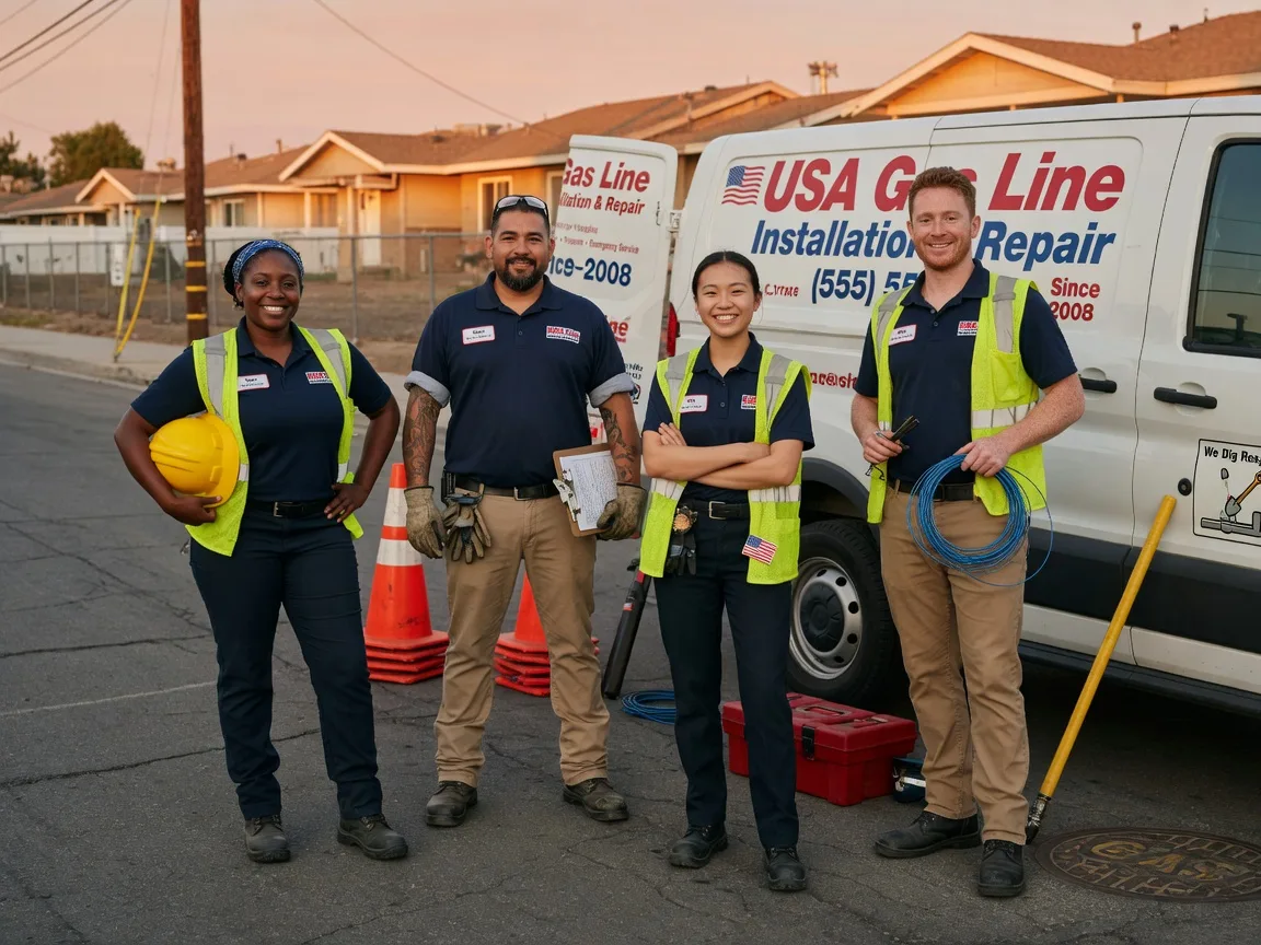 Gas Line Installation company in Derry, NM